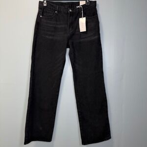 MNML Baggy Everyday Denim Jeans Washed Black Mens 32x32 Streetwear Wide Leg NEW